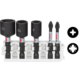 Bosch Pick and Clic Impact Control Schrauberbit- und Steckschlüsselpacks