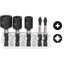 Bosch Pick and Clic Impact Control Schrauberbit- und Steckschlüsselpacks