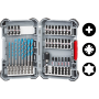 Bosch Pick and Clic MultiConstruction Drill and Impact Control Schrauberbit-Set, 35-teilig