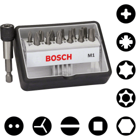 Bosch Robust Line-Sets mit Extra Hart-Schrauberbits