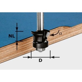 Fase-Bündigfräser HW S8