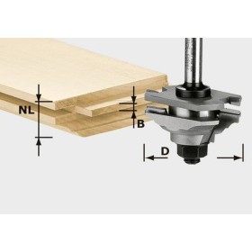 Profil-Federfräser HW S8