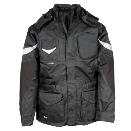 Arbeitsjacken (Winter) ICESTORM Schwarz