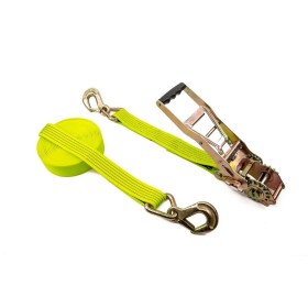 Zurrgurt 5T / 50mm zweiteilig, Langarm-Zugratsche R3575 mit Untersetzung, Longlife Band