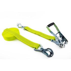 Zurrgurt 5T / 50mm zweiteilig, Standardratsche R350, Longlife Band