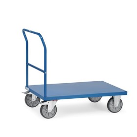 Fetra Schiebebügelwagen mit Blechplattform