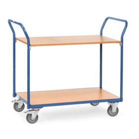 Fetra Tischwagen mit beidseitig hochstehenden Griffen