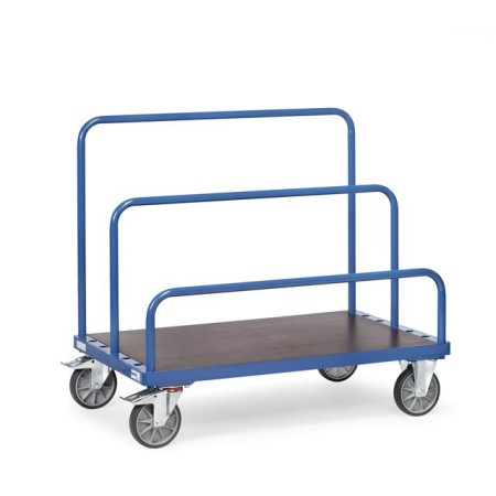 Fetra Plattenwagen mit Einsteckbügel