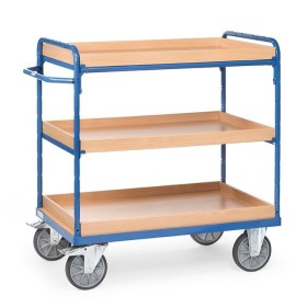 Fetra Etagenwagen mit Kästen