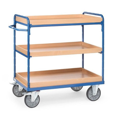 Fetra Etagenwagen mit Kästen