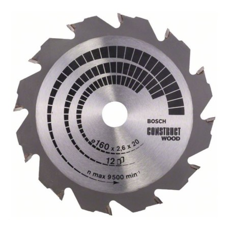 Bosch Construct Wood Kreissägeblätter