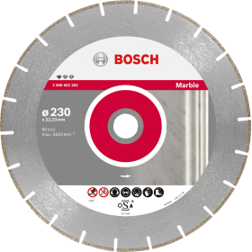 Bosch Diamanttrennscheiben Standard for Marble Segm. 3 mm