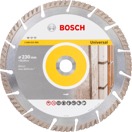 Bosch Diamanttrennscheiben Standard for Universal Segm. 10 mm