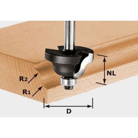 Doppelradienfräser HW S8