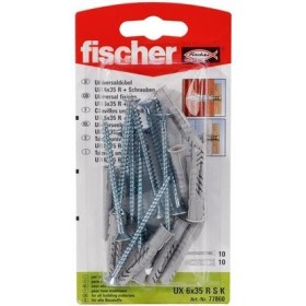 Fischer Universaldübel Ux Mit Rand Und Schraube