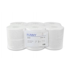 Funny Jumbo-Toilettenpapier 12 Rollen,2-lagig