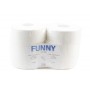 Funny Jumbo-Toilettenpapier 6 Rollen,2-lagig