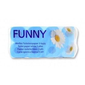 Funny Motivgeprägtes Toilettenpapier 96 Rollen,3-lagig