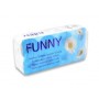Funny Toilettenpapier 72 Rollen,3-lagig