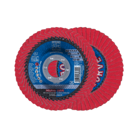 POLIFAN-Fächerscheiben Spezial-Linie SGP CO SGP CURVE STEELOX Radiale Ausführung PFR 10er pack