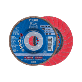 POLIFAN-Fächerscheiben Spezial-Linie SGP CO-FREEZE SGP STRONG INOX Konische Ausführung PFC 10er pack