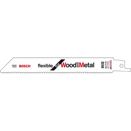 S 922 VF Flexible for Wood and Metal Säbelsägeblätter PACK