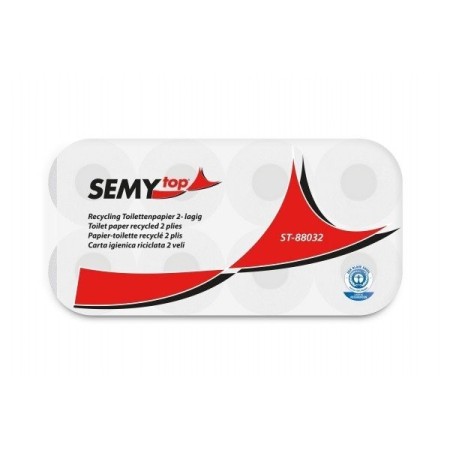 SemyTop Toilettenpapier 64 Rollen,2-lagig