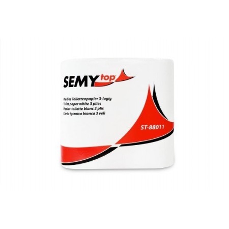 SemyTop Toilettenpapier 64 Rollen,3-lagig