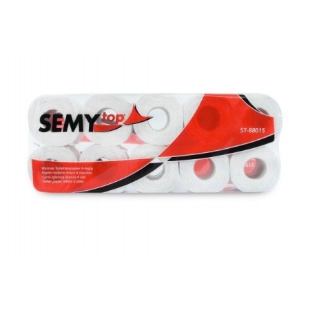 SemyTop Toilettenpapier 80 Rollen,4-lagig