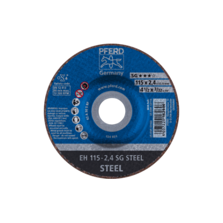 Trennscheiben Leistungs-Linie SG SG STEEL Gekröpfte Ausführung EH (Form 42) 25er pack